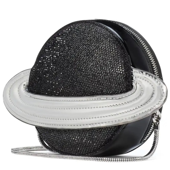 Kate Spade Spaced Out Embellished Metallic Micro Crossbody - Picture 5 of 5